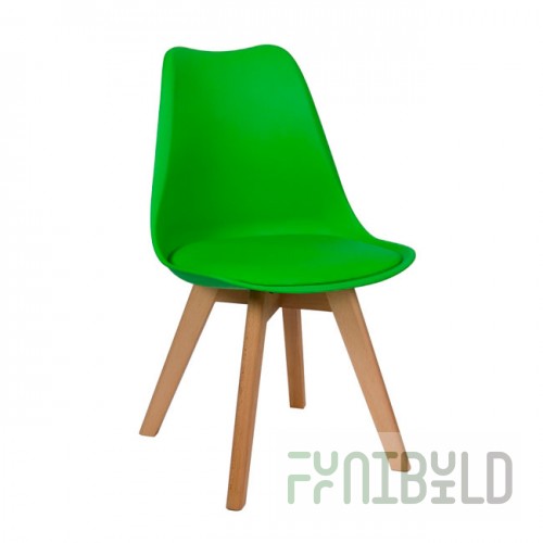Eames W chair green