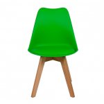 Eames W chair green