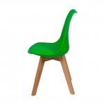 Eames W chair green