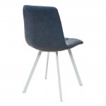CHILLI SQUARE chair blue steel