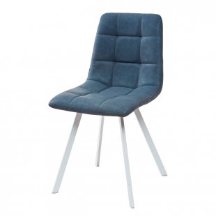 CHILLI SQUARE chair blue steel