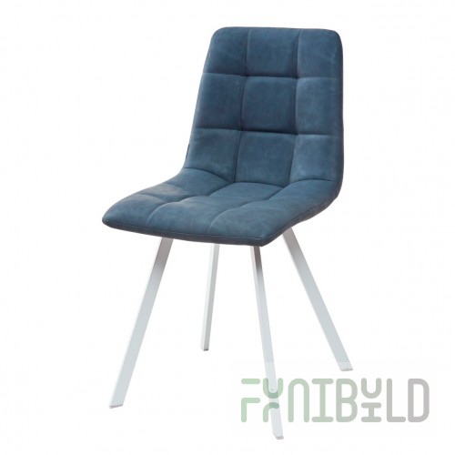 CHILLI SQUARE chair blue steel