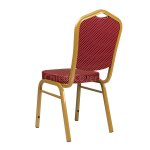 Chair Hit 25mm - gold, red crown Chair Hit 25mm - gold, red crown