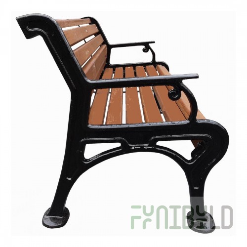 Cast iron bench Retro