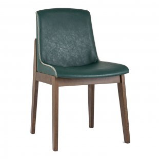 Chair LOKI eco-leather green