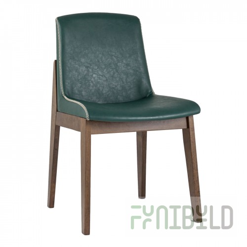 Chair LOKI eco-leather green