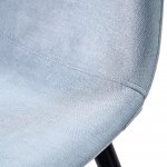 Bar stool Ankara blue/black