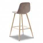 Bar stool Ankara beige/wood