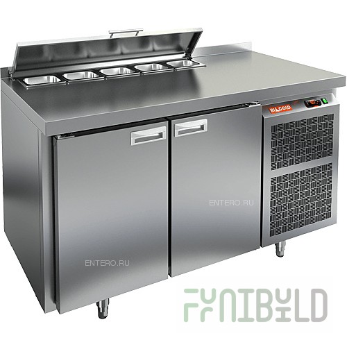Salad table HICOLD SL2-11GN (1/6) without cover