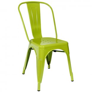 Chair Tolix Light green glossy