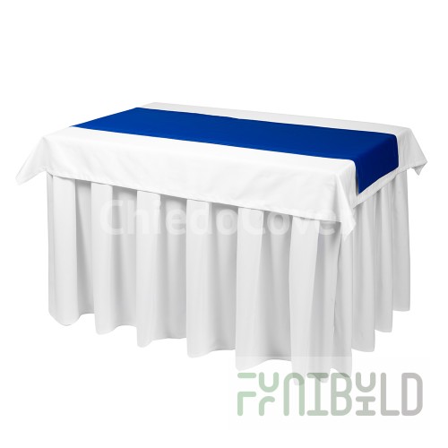 Table runner, gabardine