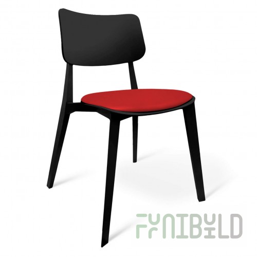 Kayenta chair black, red