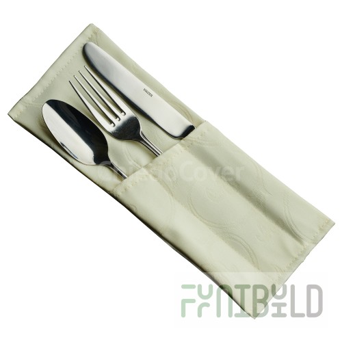 Covert for 3 devices Zhuravinka, champagne monogram