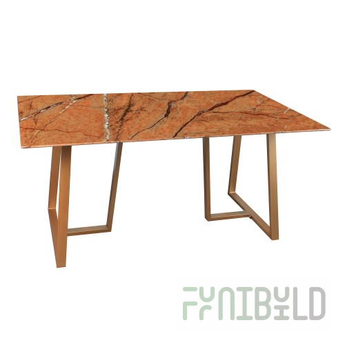 Dining table Dallas ocher