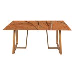 Dining table Dallas ocher