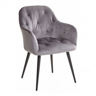 Arabis chair, velour Grey