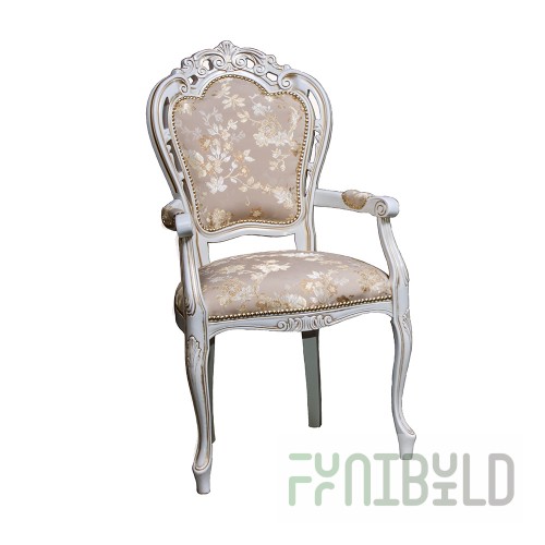 Provence-6 chair with armrests