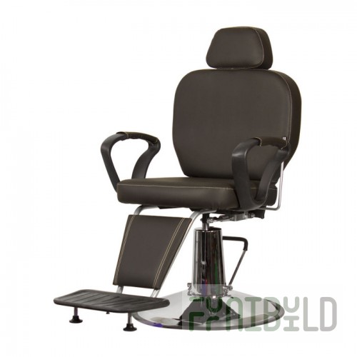 Men's chair Barber MD-8500 brown matte