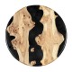 Tabletops made from sawn timber