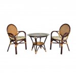 Chair with armrests Olga, with a pillow