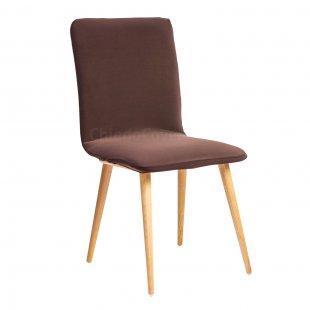 Cover 46 with straight back, brown