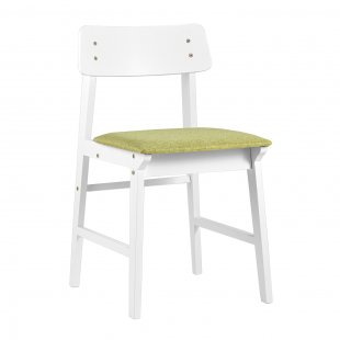 Chair ODEN WHITE olive