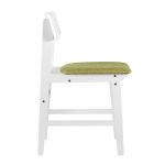 Chair ODEN WHITE olive Chair ODEN WHITE olive