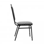 Chair Denver 20mm - Light, black, leatherette black Chair Denver 20mm - Light, black, leatherette black