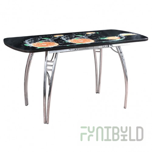 Dining table Fenz No. 3, extendable, with photo printing