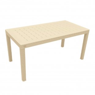 Plastic table Rattan