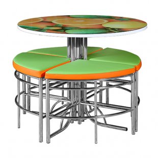 Dining set Assol, with photo printing