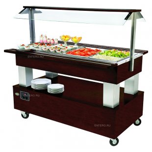 Salad bar thermal Roller Grill SB 40 C Wenge