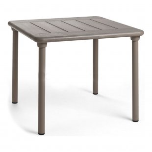 Plastic dining table Maestrale 90