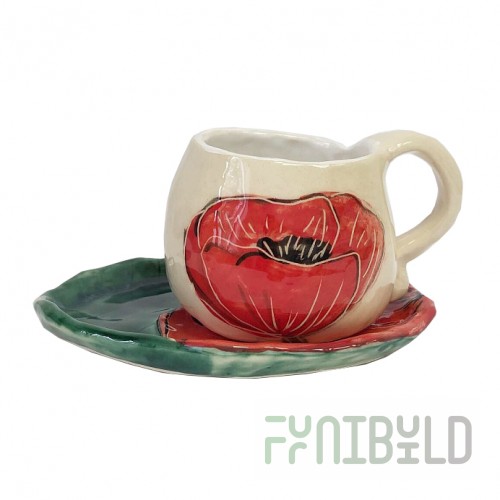 Tea set Poppy
