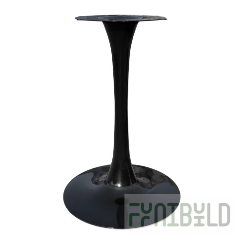 Steel table base 1052, black