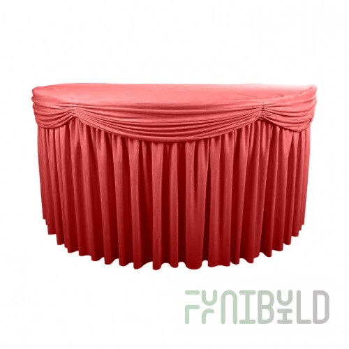 Buffet skirt 03, red