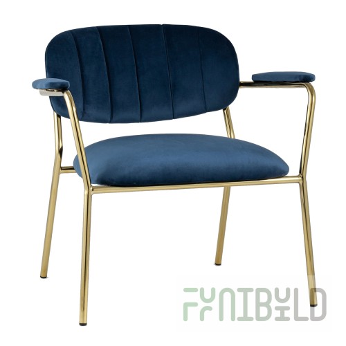 Carol's chair blue