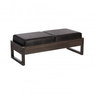 Brixton hall pouf, two-seater