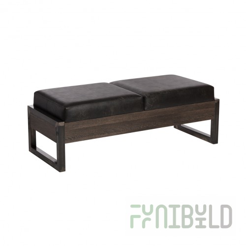 Brixton hall pouf, two-seater