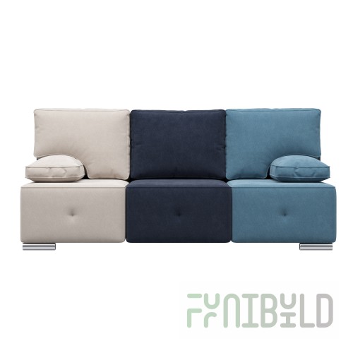 Straight sofa Funky