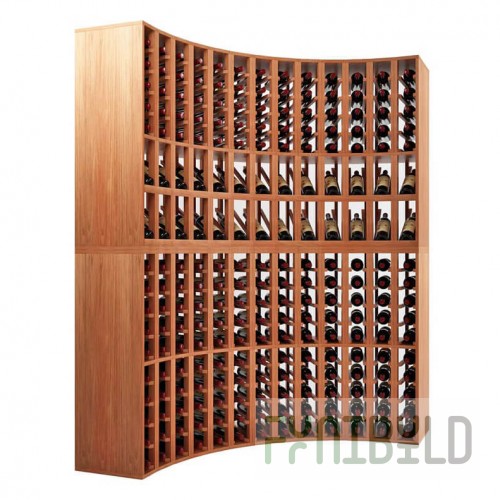 Wine rack Corner1