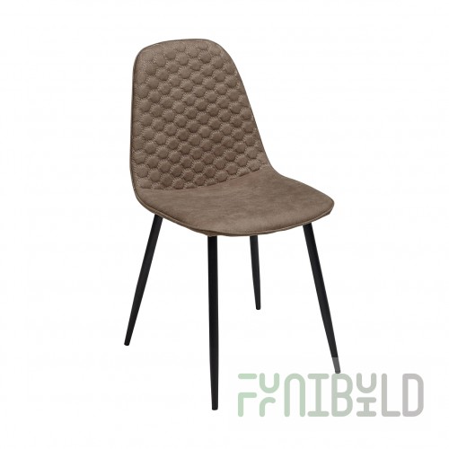 Lion chair grey brown
