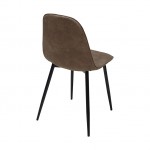 Lion chair grey brown