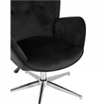 Philadelphia chair velour black