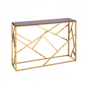 Art Deco Console Table 115 x 30 Gold