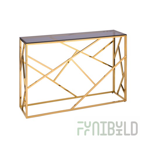Art Deco Console Table 115 x 30 Gold