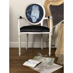 Chair with armrests Bianca, owl