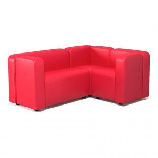 Corner sofa 4-seater Quadrato Standard