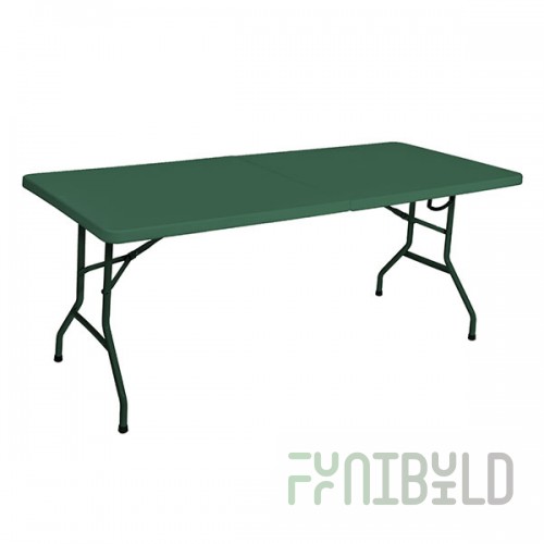 Folding table Teikli 180 green