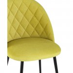 Chair Marcel microvelour yellow